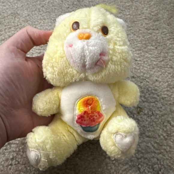 Vintage 1980s Care Bears LOT of 3 Kenner 6” Plush Stuffed Animals Birthday - Picture 6 of 10